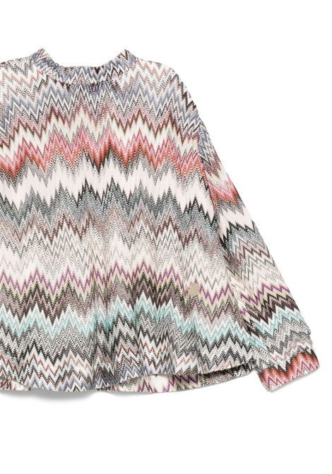 Top con motivo a zigzag MISSONI KIDS | MX5A20 Q0094999